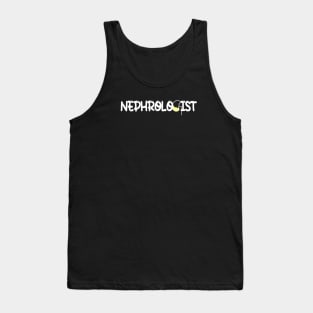 Nephrologist, doctor, kidney - white Tank Top